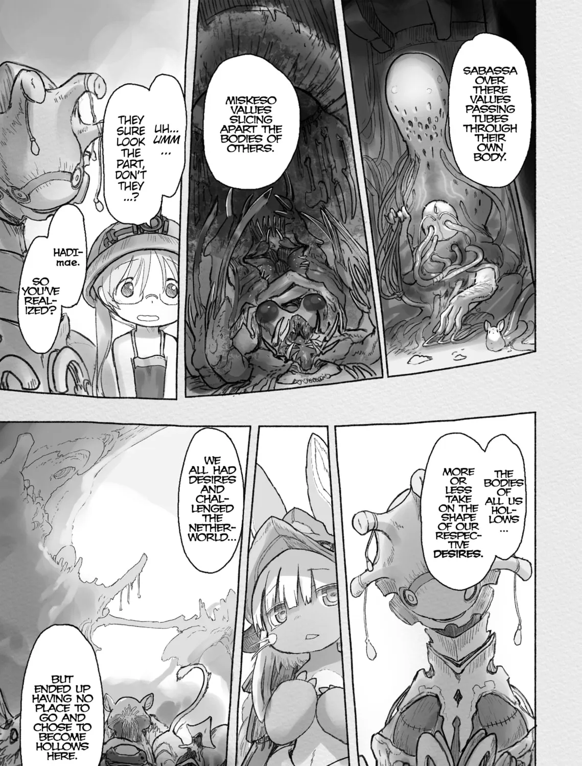 Read Made in Abyss chapter 40 image 44 on Lezhin