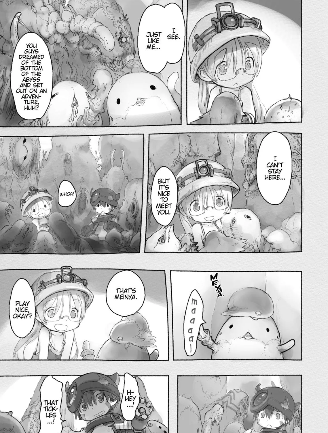 Read Made in Abyss chapter 40 image 48 on Lezhin