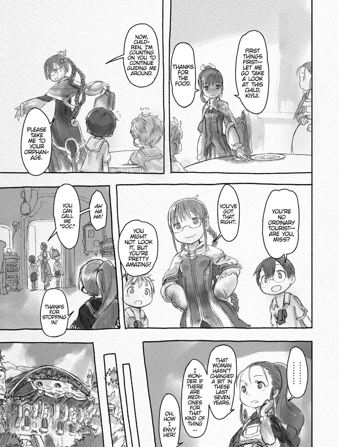 Read Made in Abyss chapter 42.1 image 10 on Lezhin