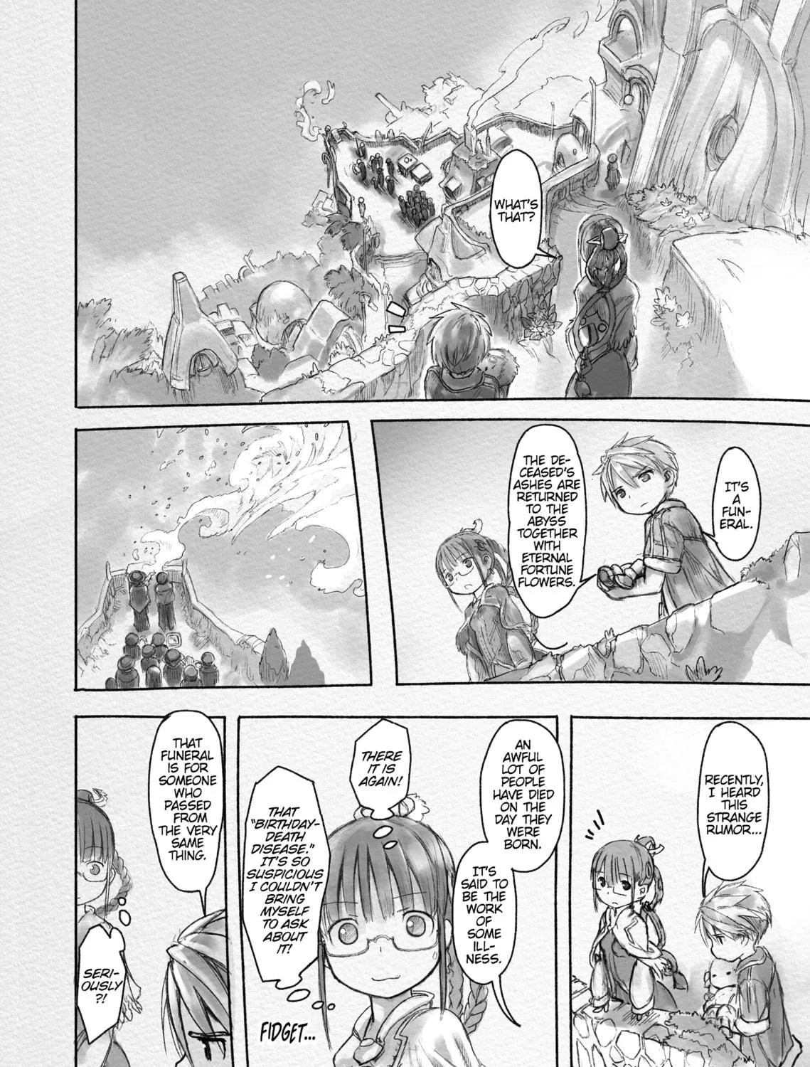Read Made in Abyss chapter 42.1 image 16 on Lezhin
