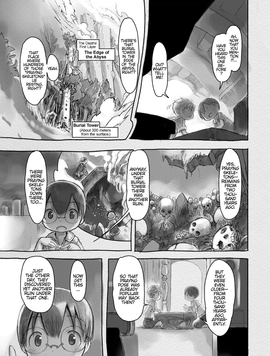 Read Made in Abyss chapter 42.1 image 2 on Lezhin