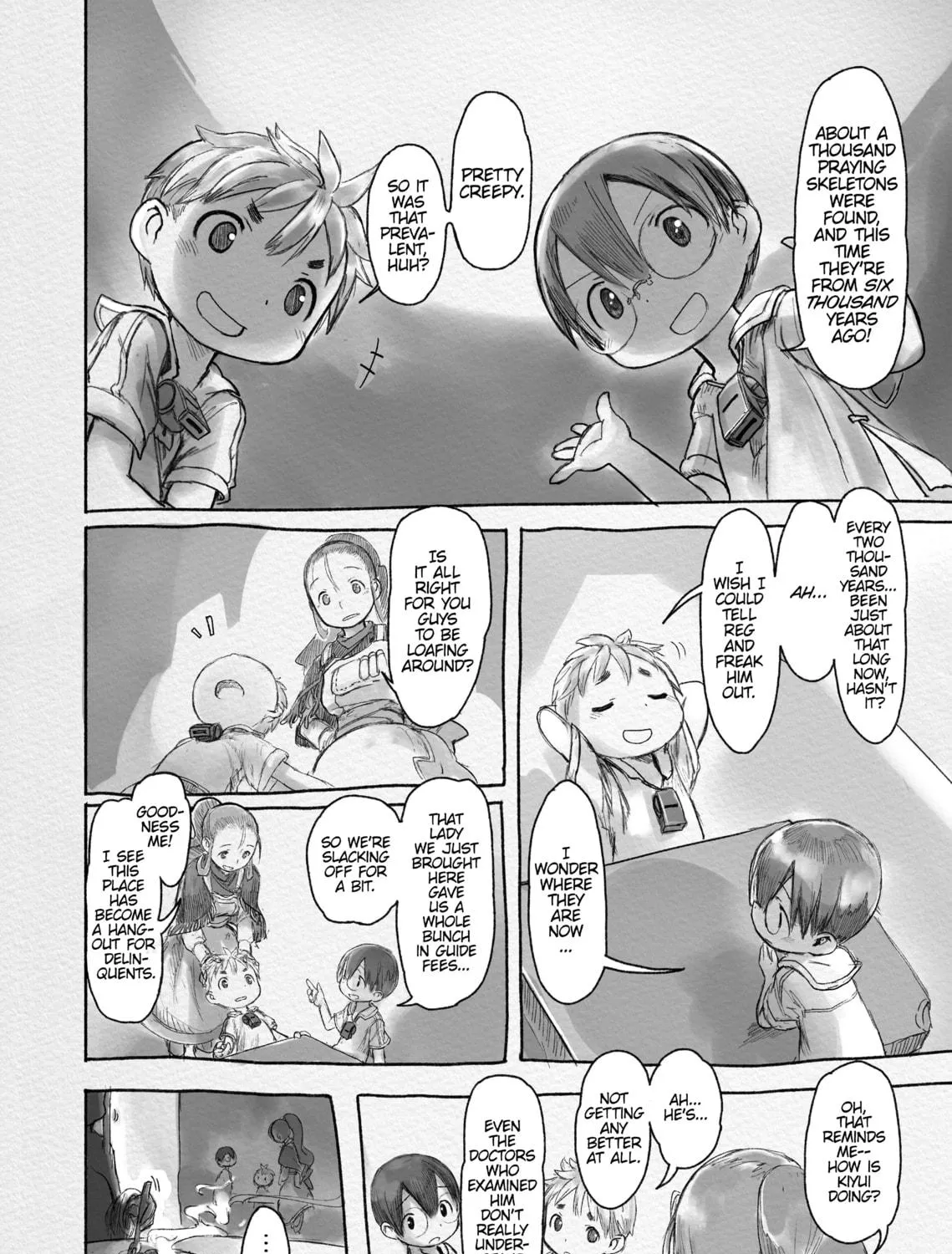 Read Made in Abyss chapter 42.1 image 4 on Lezhin