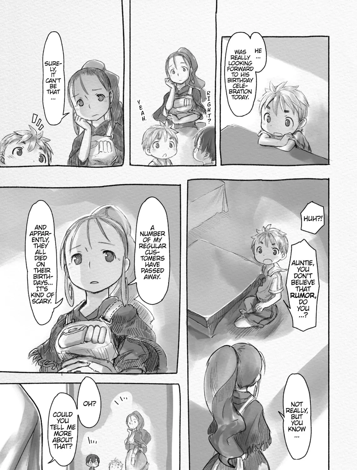 Read Made in Abyss chapter 42.1 image 6 on Lezhin