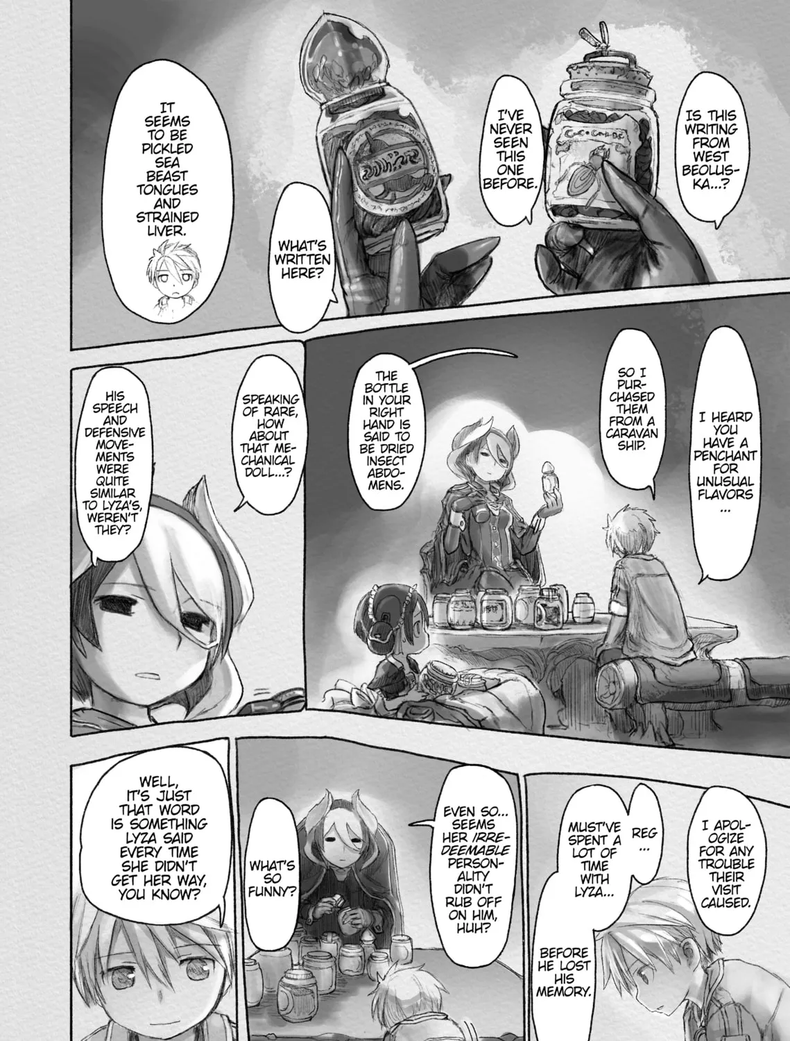 Read Made in Abyss chapter 42.2 image 6 on Lezhin