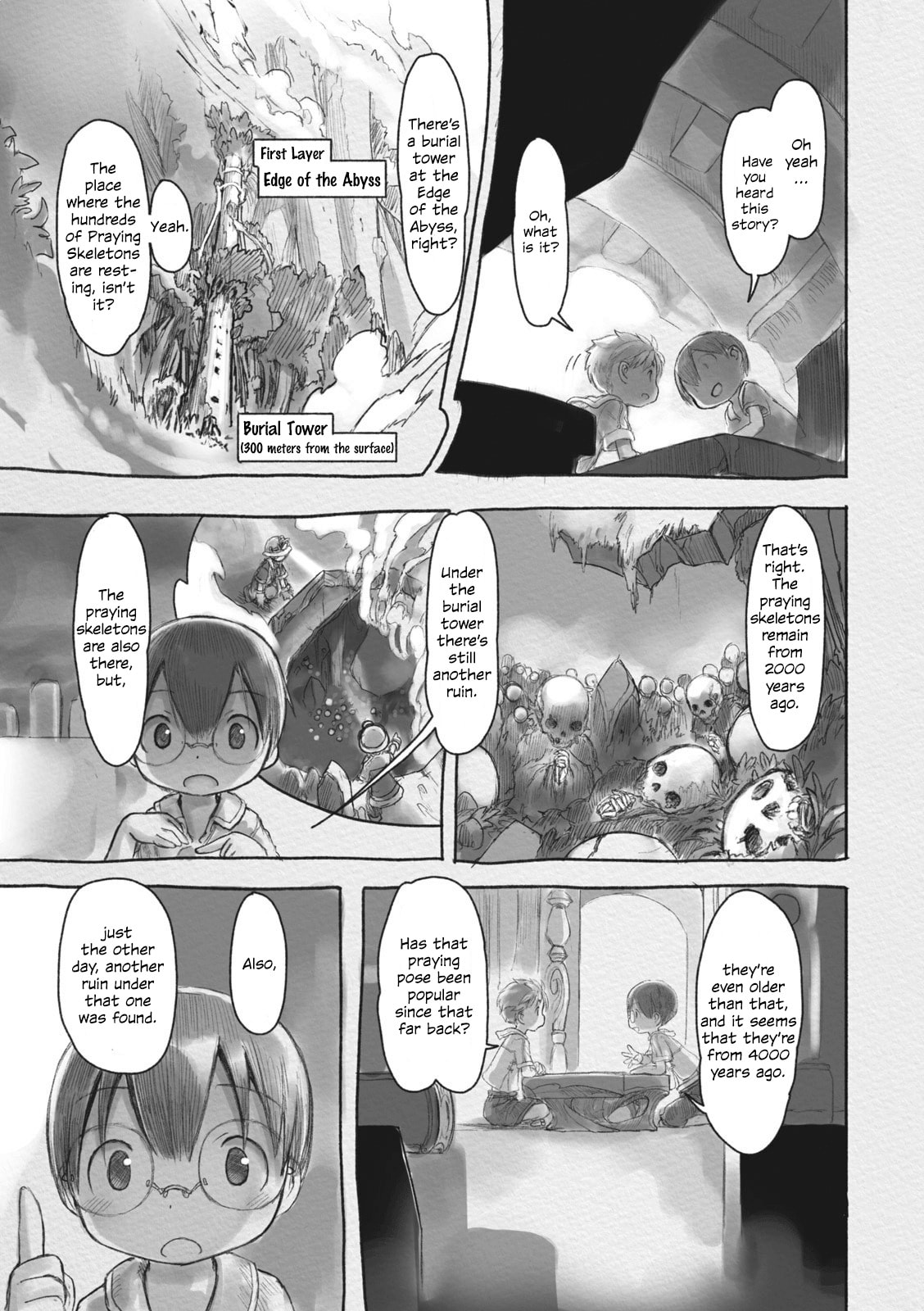 Read Made in Abyss chapter 42.5 image 1 on Lezhin