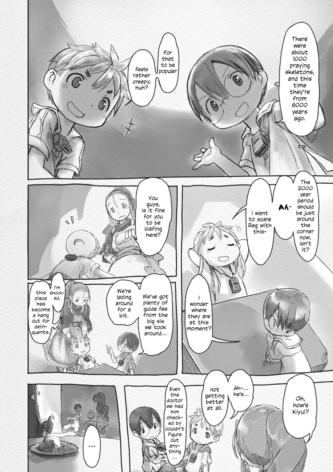 Read Made in Abyss chapter 42.5 image 2 on Lezhin
