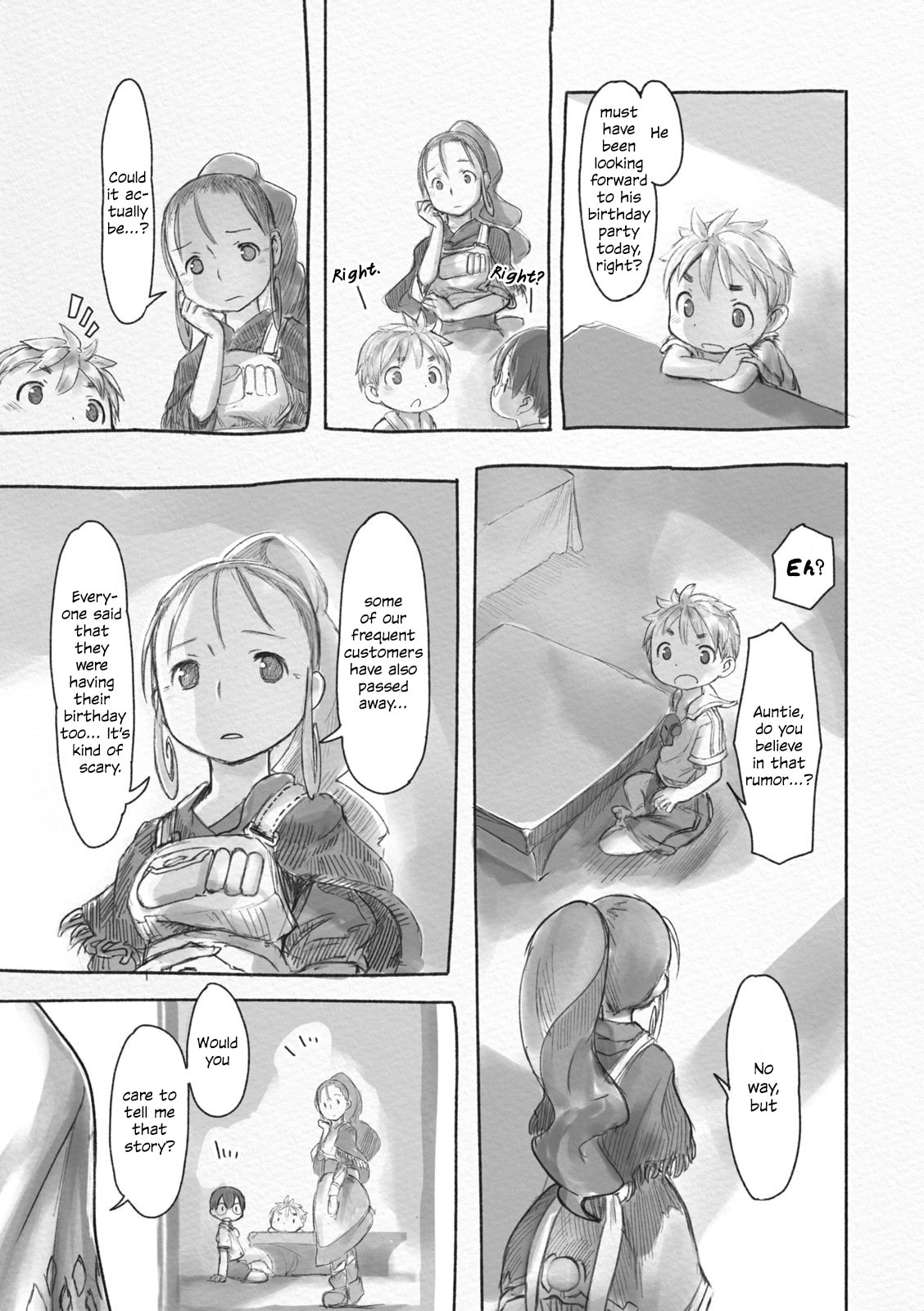Read Made in Abyss chapter 42.5 image 3 on Lezhin