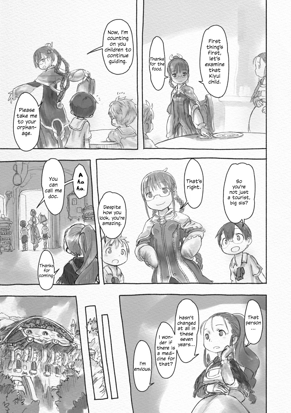 Read Made in Abyss chapter 42.5 image 5 on Lezhin