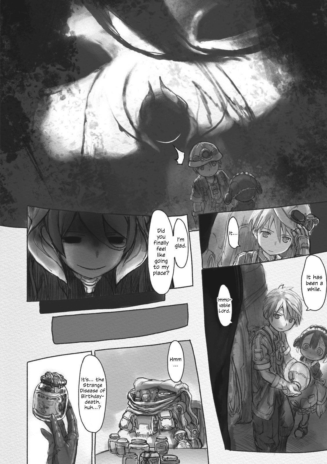 Read Made in Abyss chapter 42.6 image 1 on Lezhin