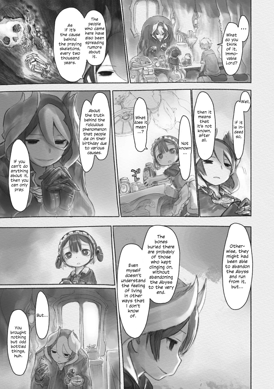 Read Made in Abyss chapter 42.6 image 2 on Lezhin