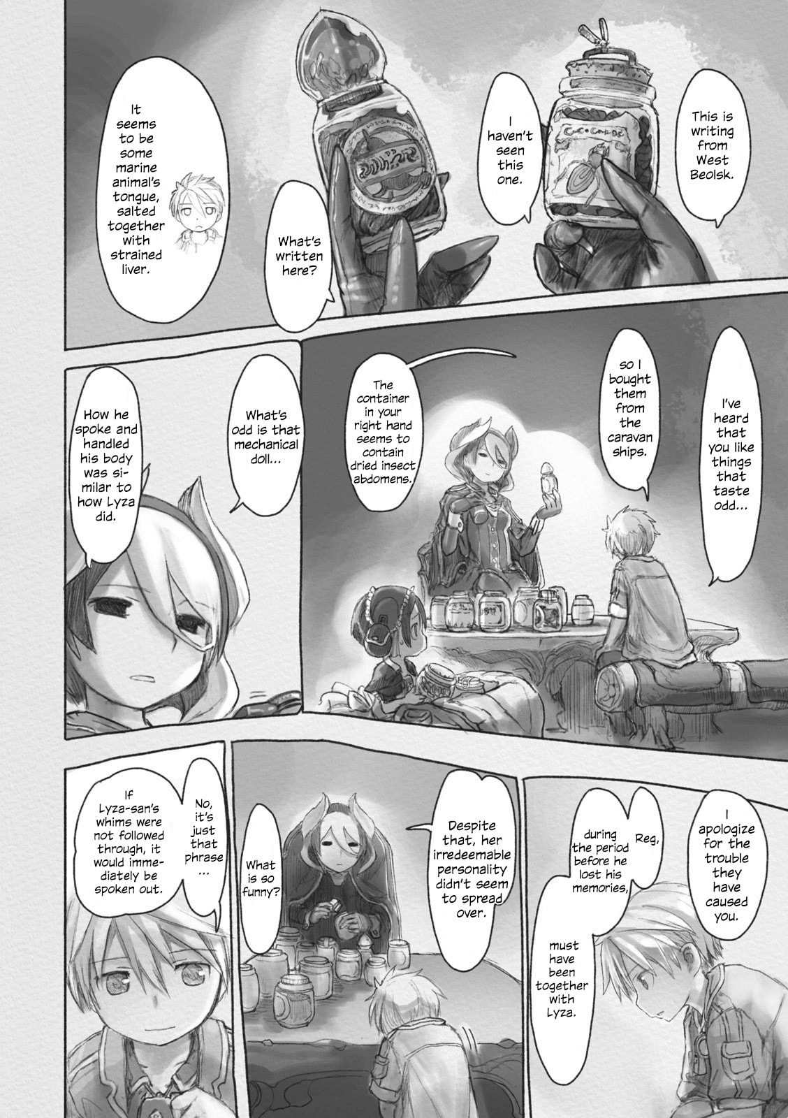 Read Made in Abyss chapter 42.6 image 3 on Lezhin