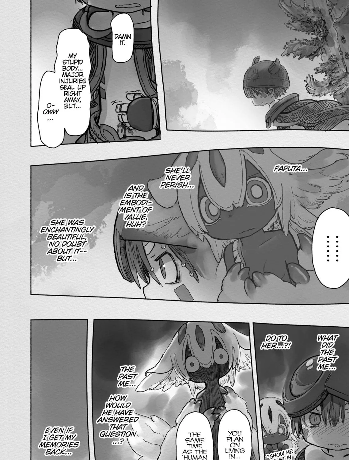 Read Made in Abyss chapter 42 image 46 on Lezhin