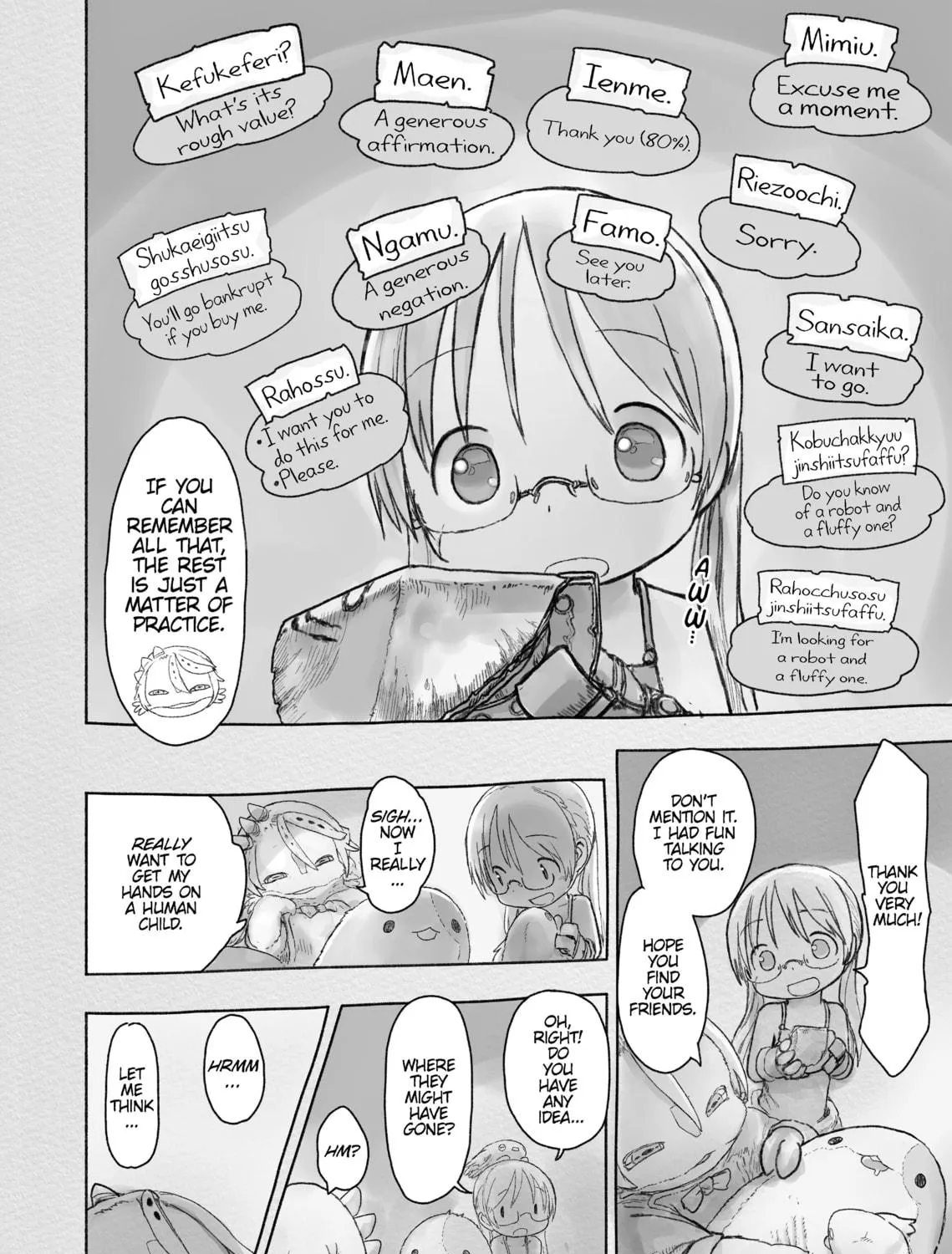 Read Made in Abyss chapter 44 image 38 on Lezhin
