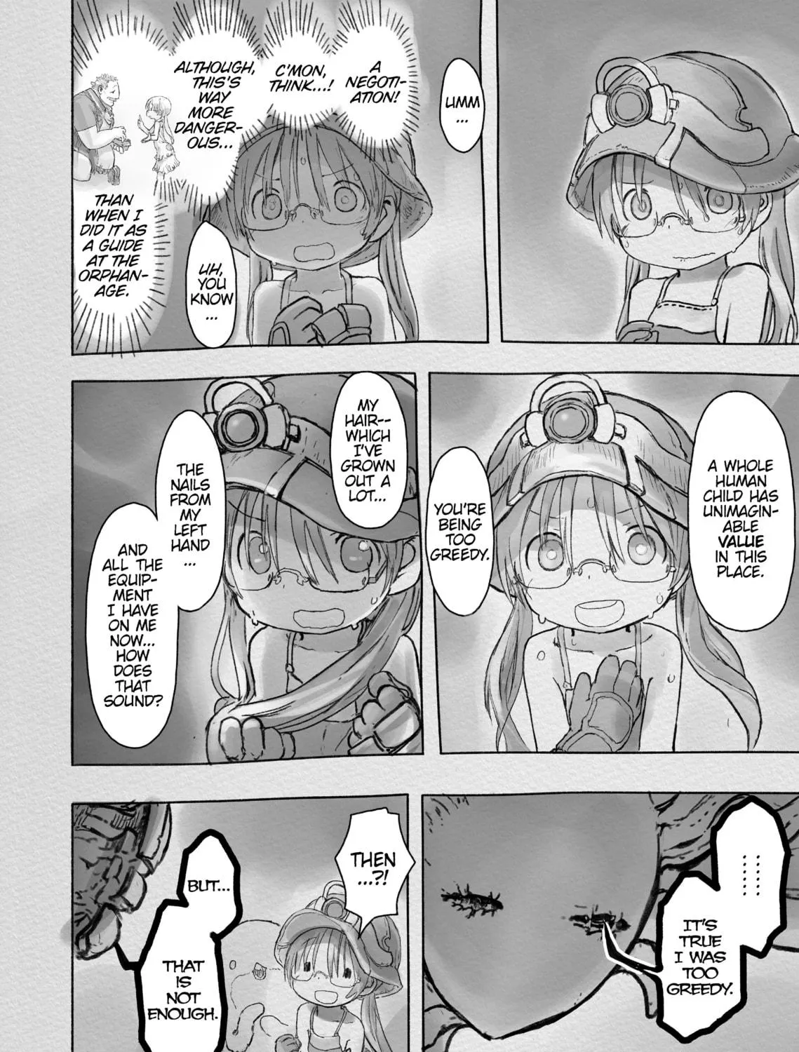 Read Made in Abyss chapter 45 image 46 on Lezhin
