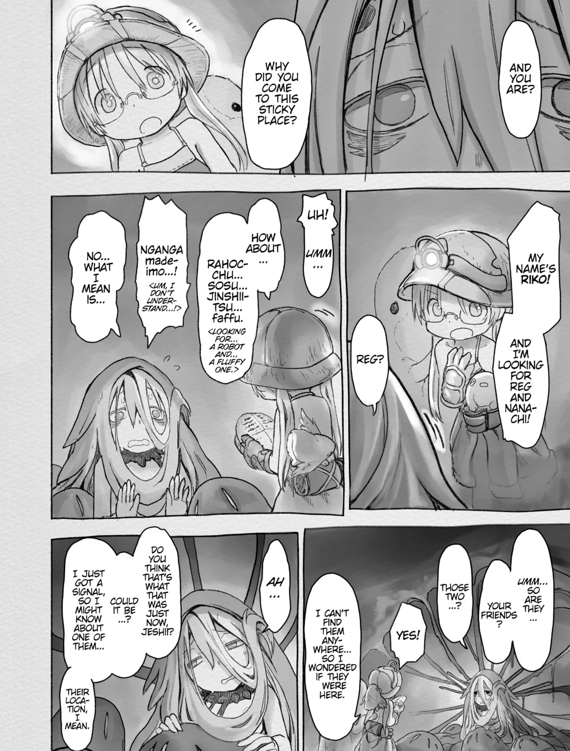 Read Made in Abyss chapter 45 image 6 on Lezhin