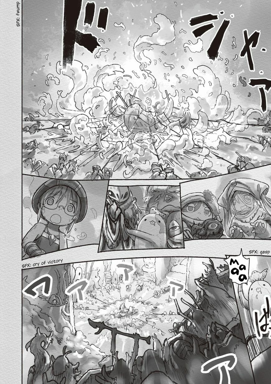 Read Made in Abyss chapter 46.2 image 9 on Lezhin