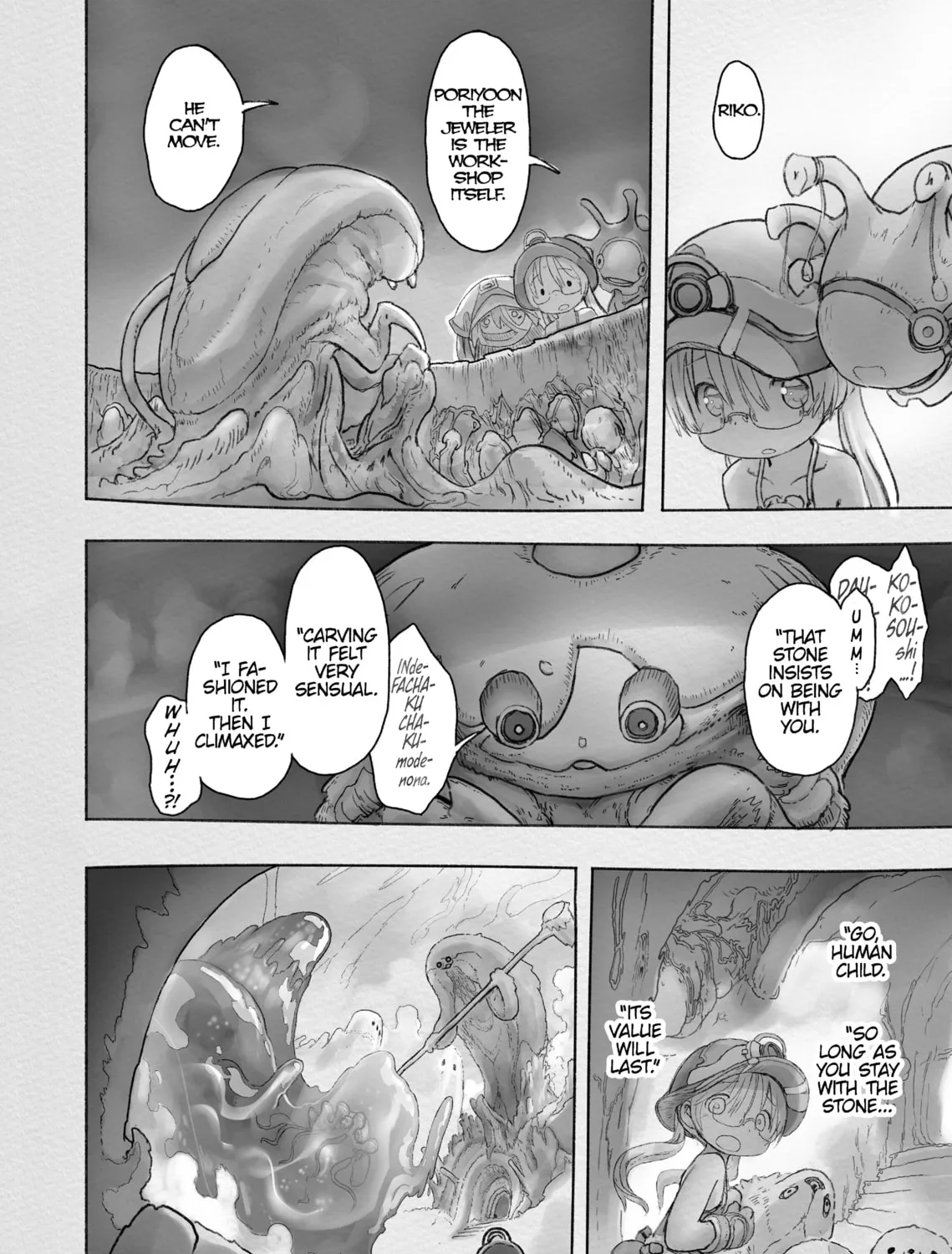 Read Made in Abyss chapter 46 image 26 on Lezhin