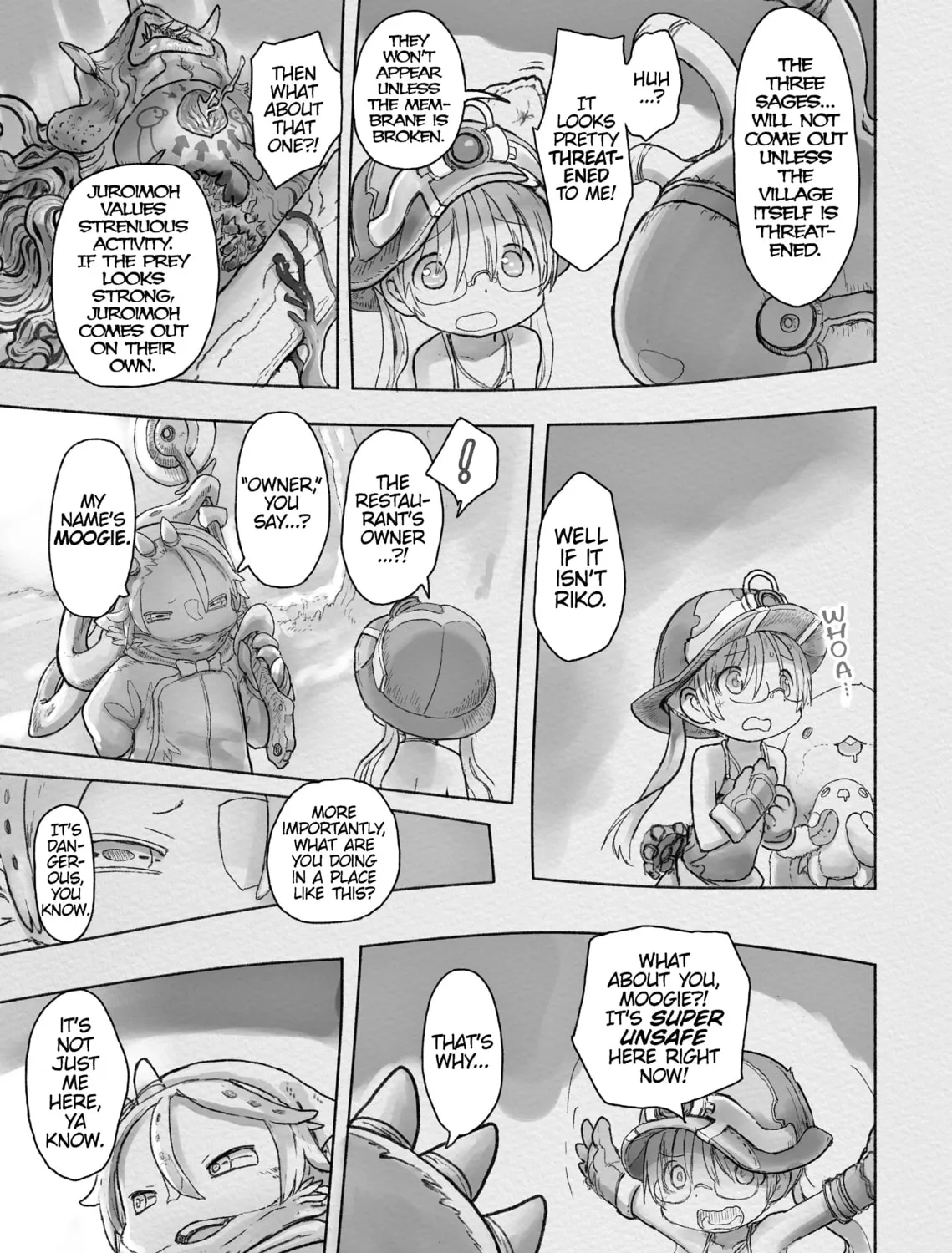 Read Made in Abyss chapter 46 image 44 on Lezhin
