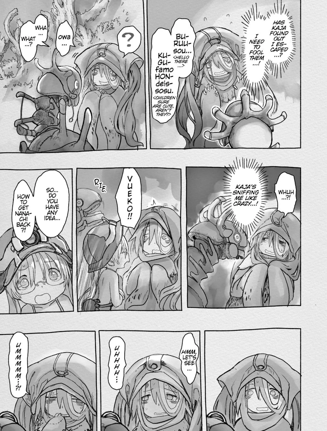 Read Made in Abyss chapter 46 image 8 on Lezhin