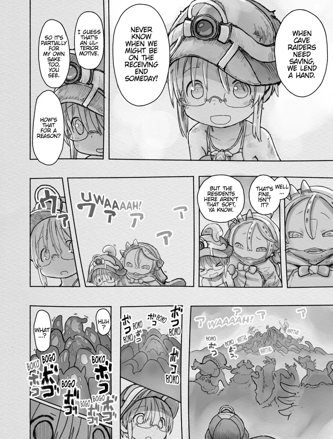 Read Made in Abyss chapter 46 image 90 on Lezhin