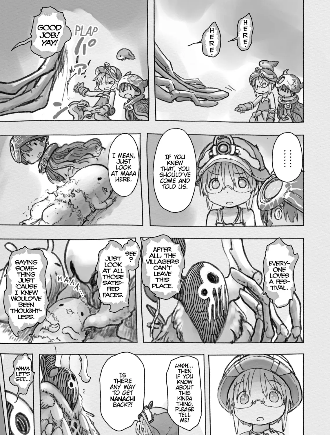 Read Made in Abyss chapter 47 image 12 on Lezhin