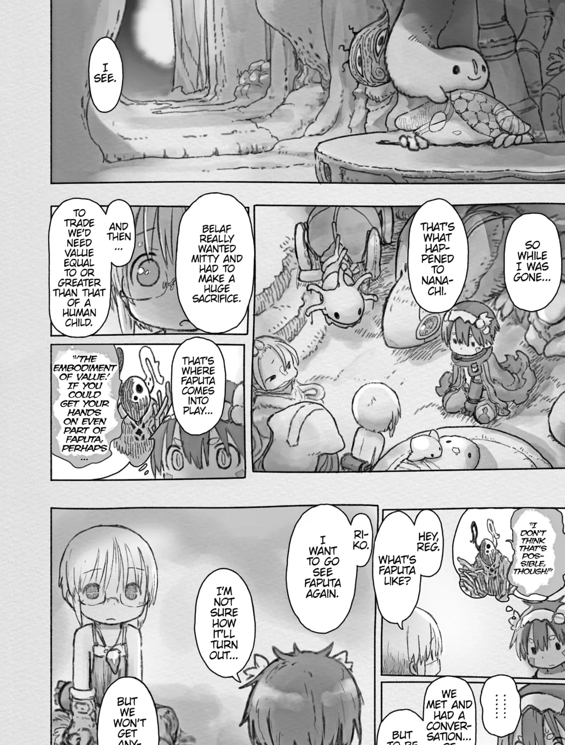 Read Made in Abyss chapter 47 image 14 on Lezhin