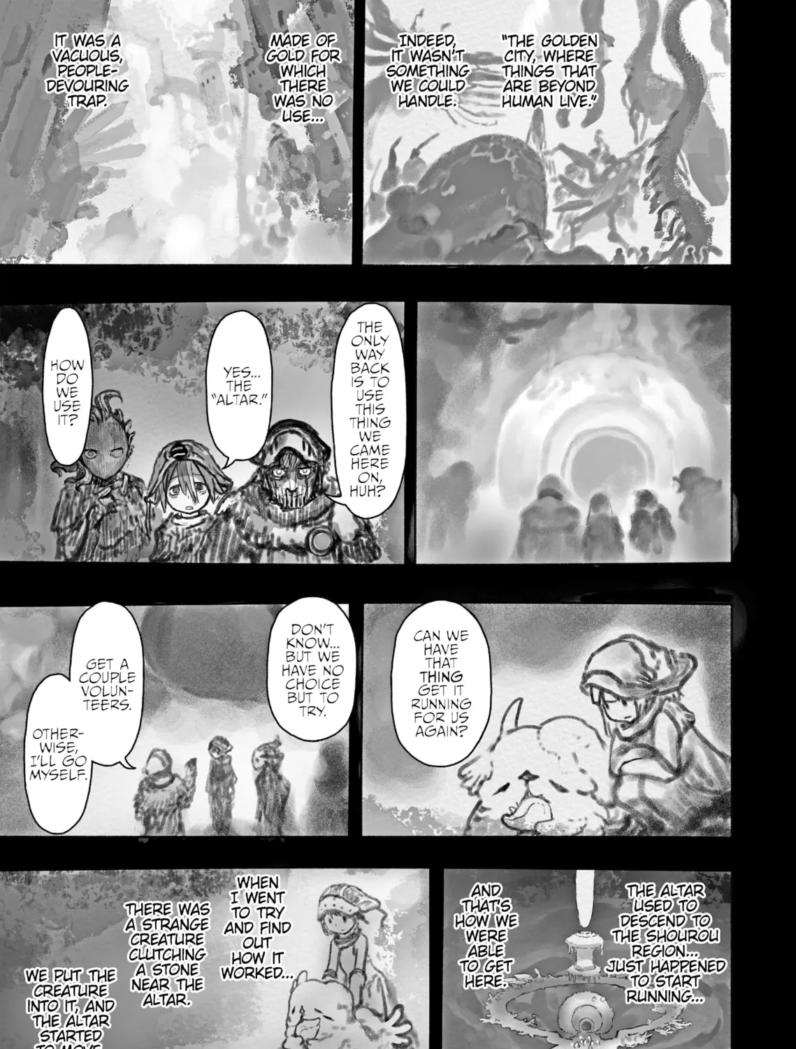 Read Made in Abyss chapter 47 image 20 on Lezhin