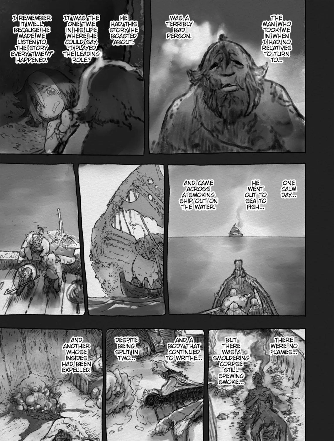 Read Made in Abyss chapter 48 image 4 on Lezhin