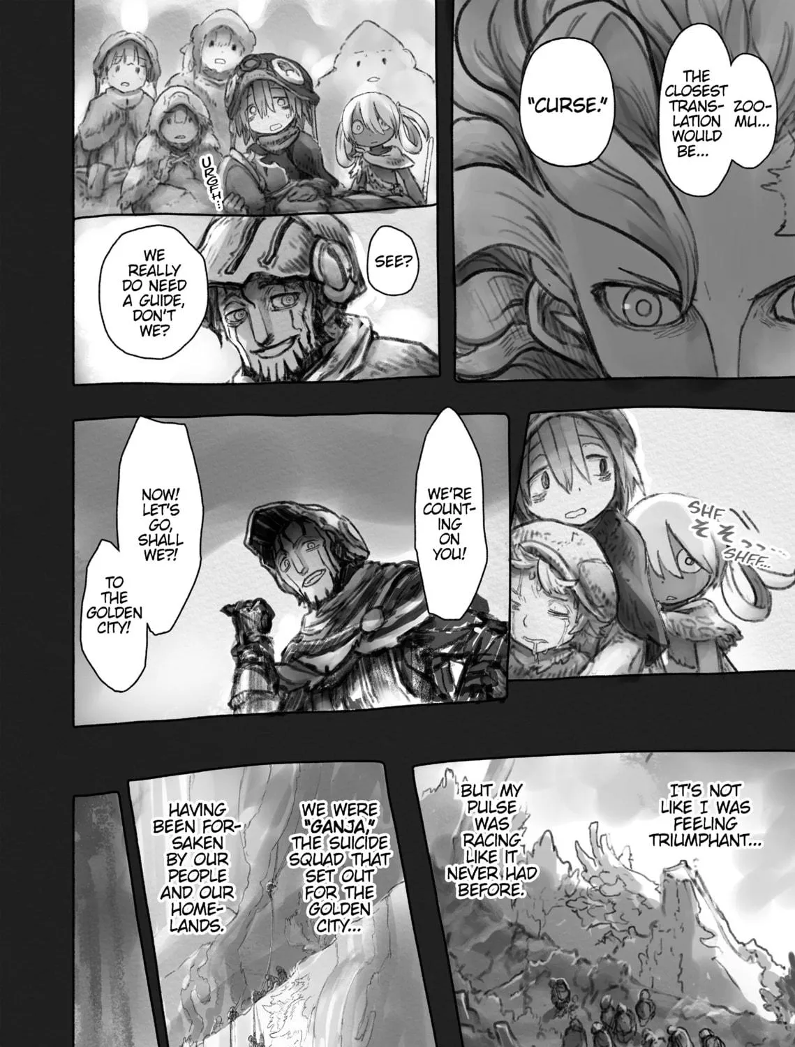 Read Made in Abyss chapter 48 image 46 on Lezhin