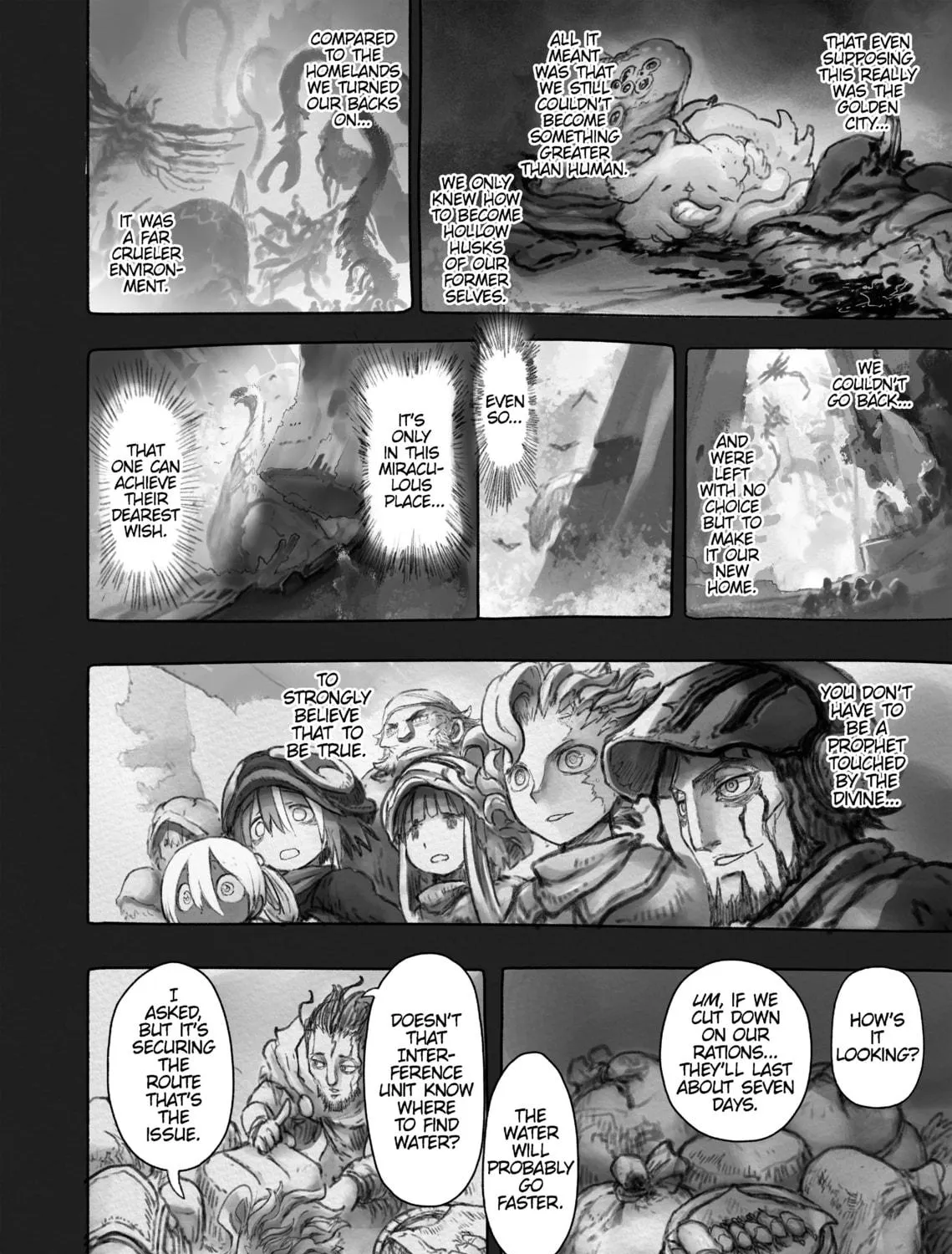 Read Made in Abyss chapter 49 image 18 on Lezhin