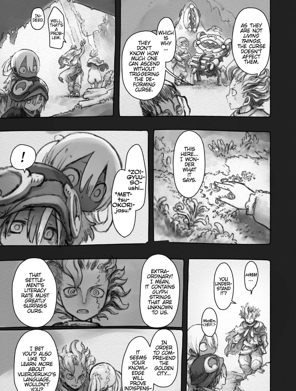 Read Made in Abyss chapter 49 image 20 on Lezhin