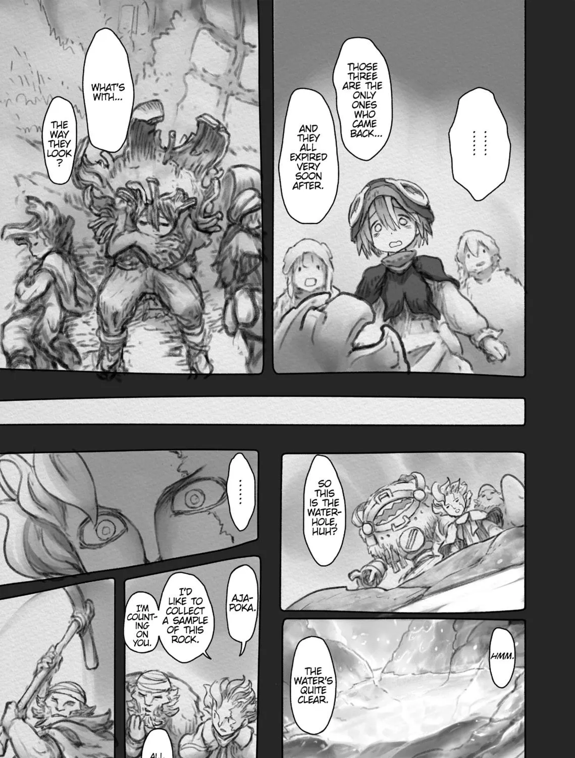 Read Made in Abyss chapter 49 image 48 on Lezhin