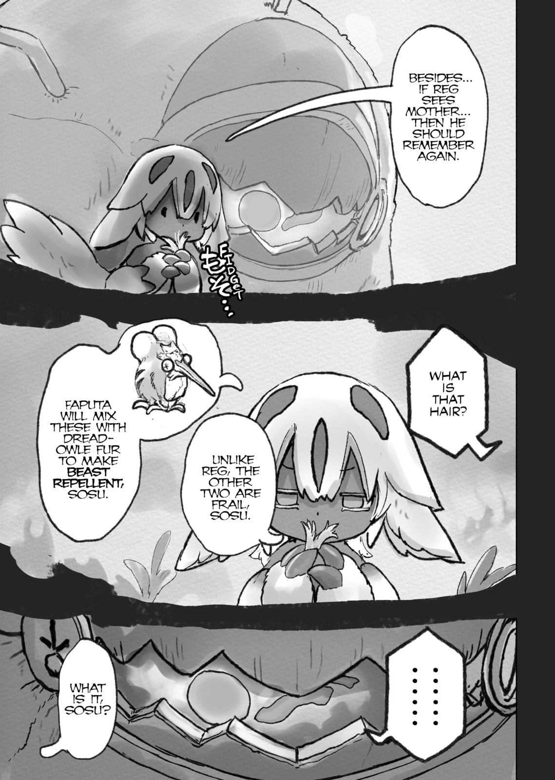 Read Made in Abyss chapter 55.1 image 5 on Lezhin