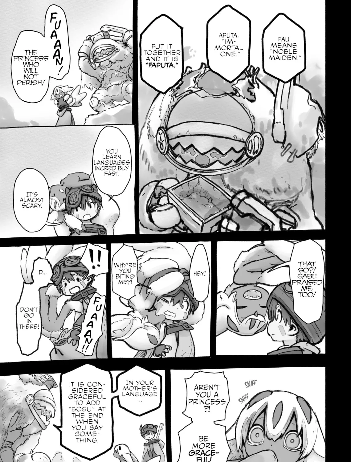 Read Made in Abyss chapter 55 image 44 on Lezhin