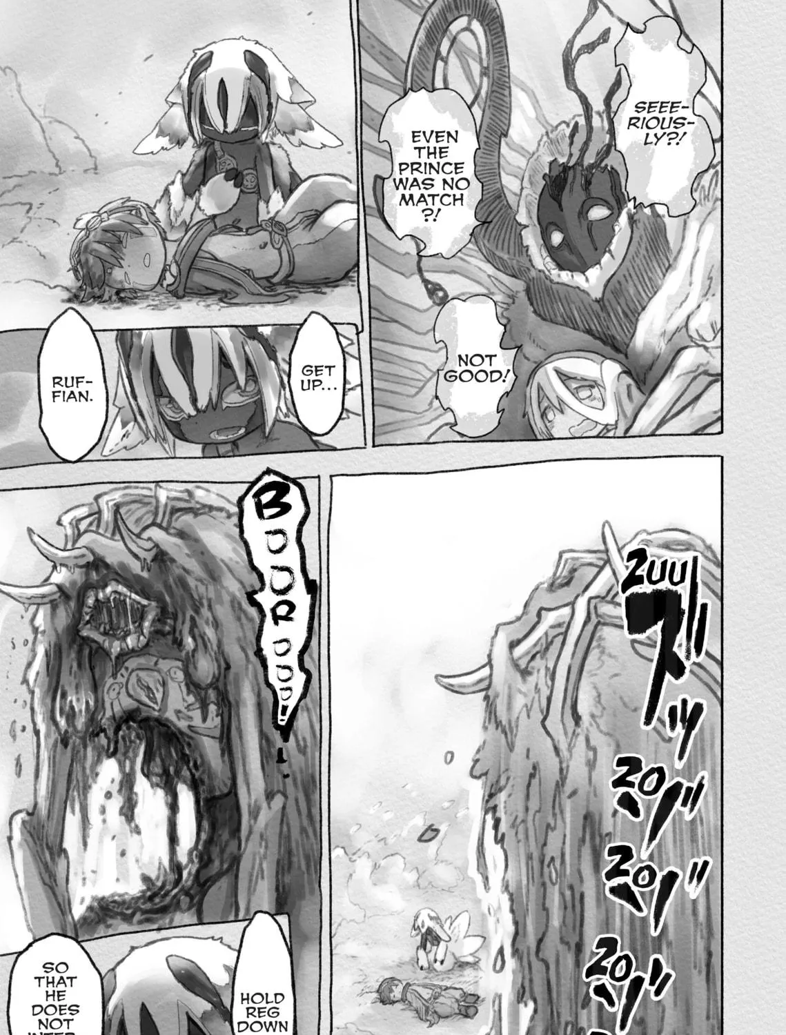 Read Made in Abyss chapter 56 image 4 on Lezhin