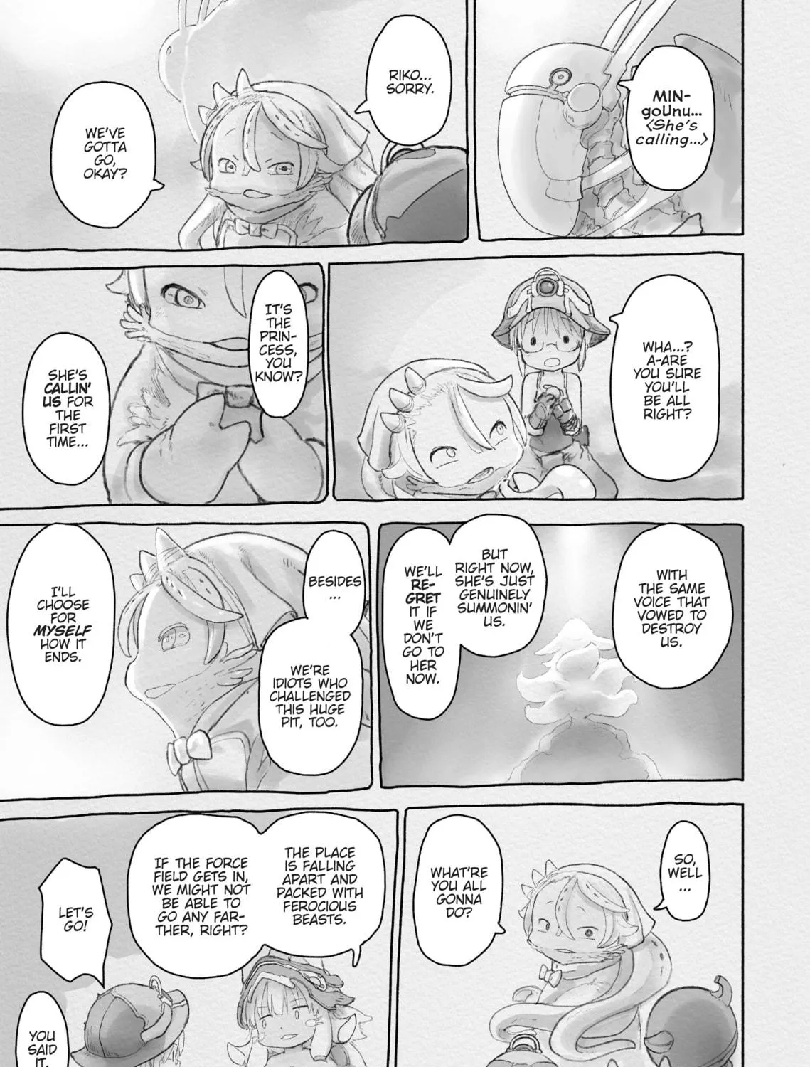 Read Made in Abyss chapter 58 image 40 on Lezhin