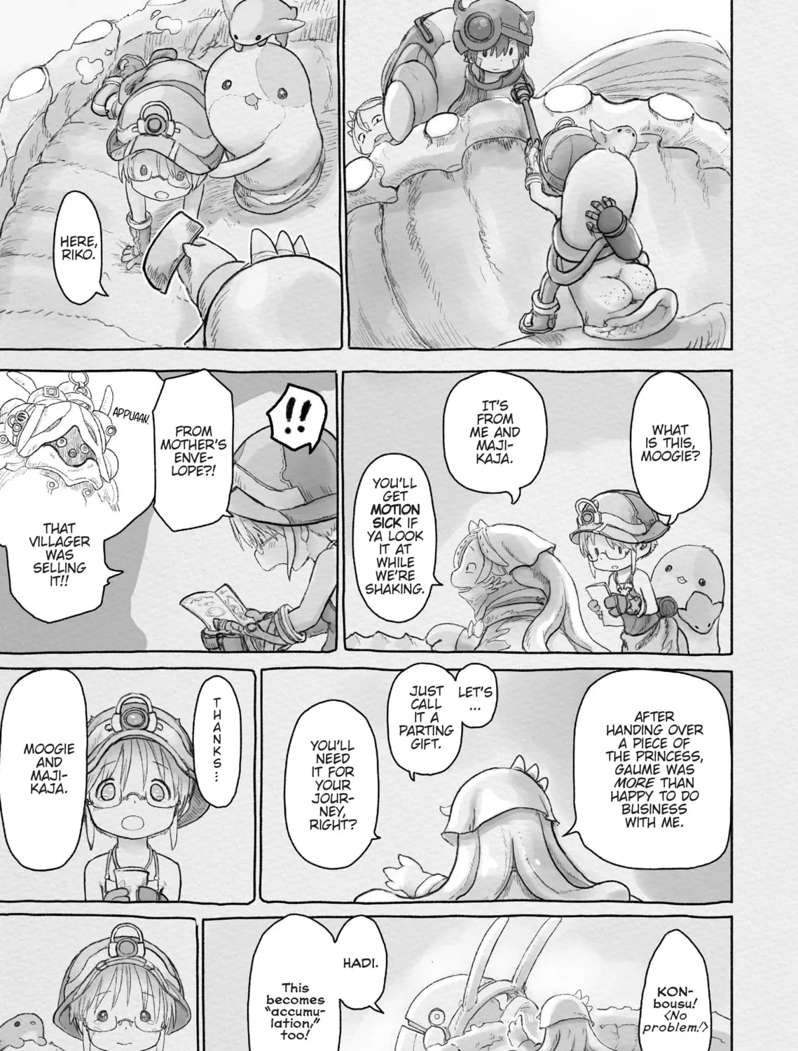 Read Made in Abyss chapter 58 image 44 on Lezhin