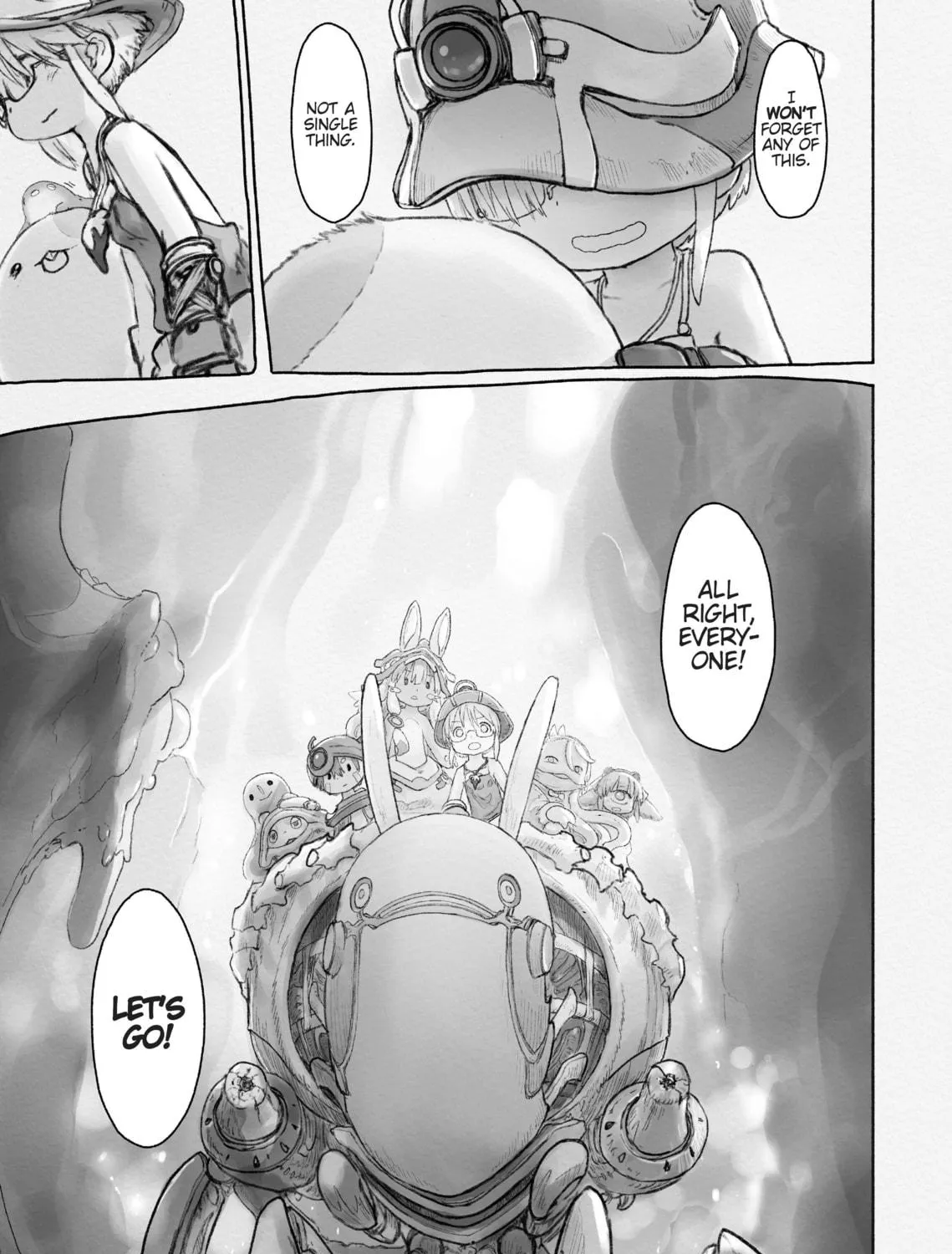 Read Made in Abyss chapter 58 image 48 on Lezhin
