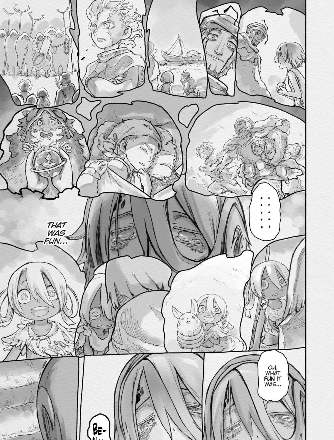 Read Made in Abyss chapter 59 image 8 on Lezhin