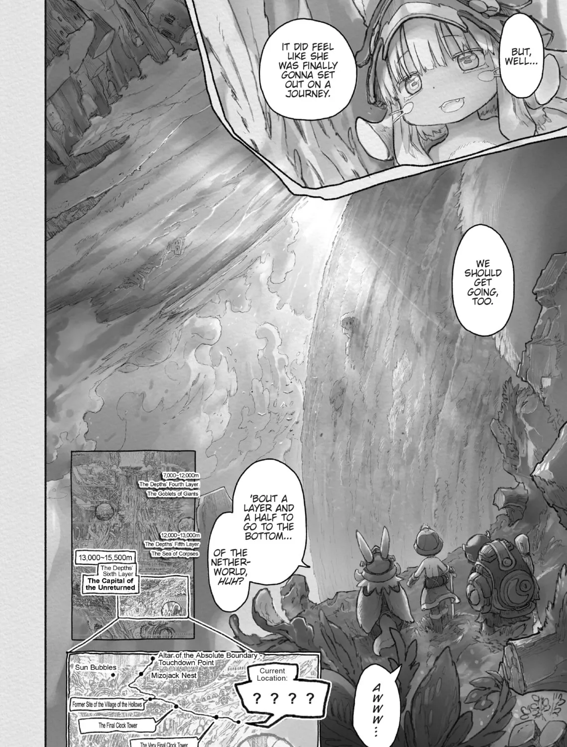 Read Made in Abyss chapter 61 image 2 on Lezhin