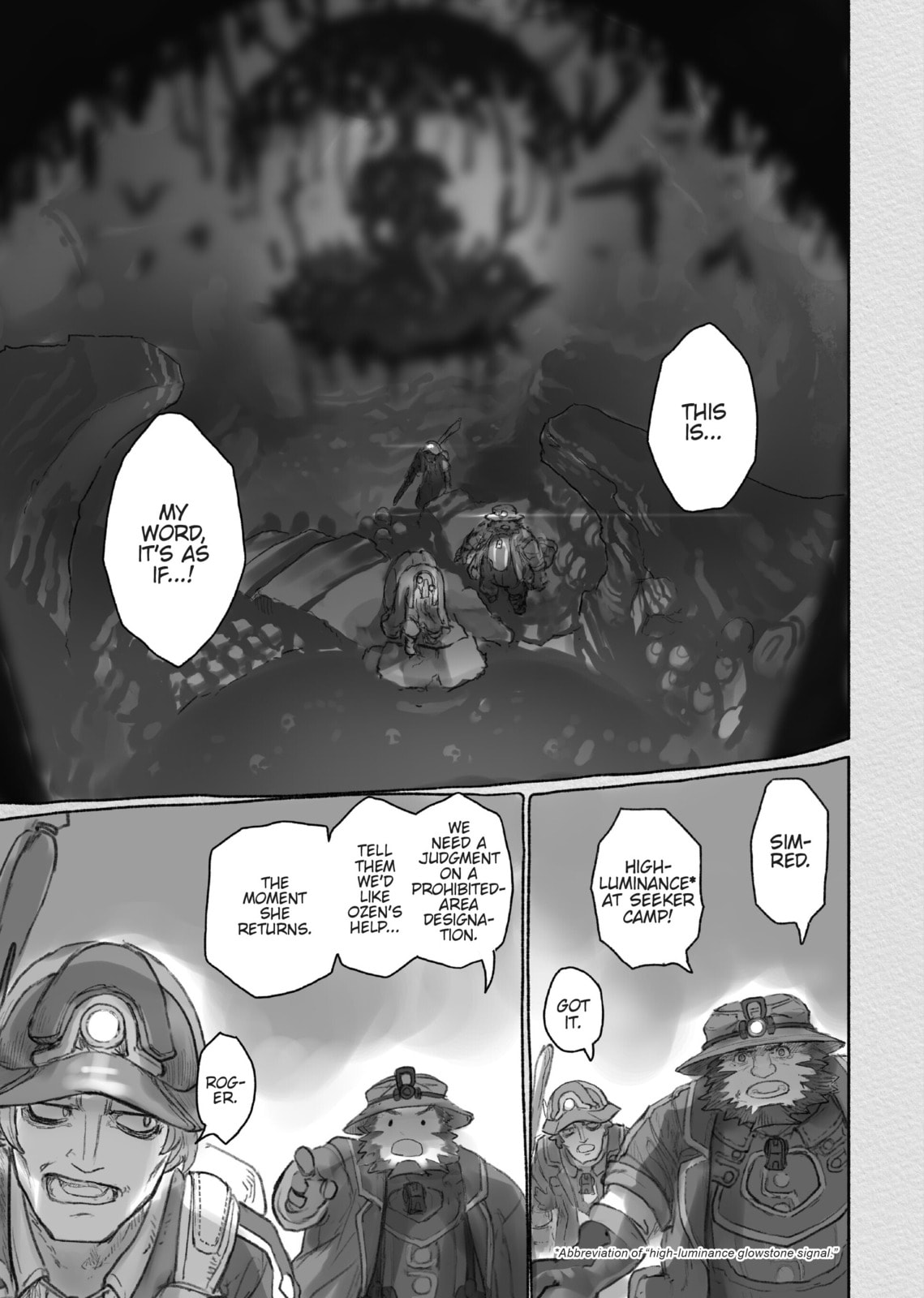 Read Made in Abyss chapter 62.1 image 31 on Lezhin
