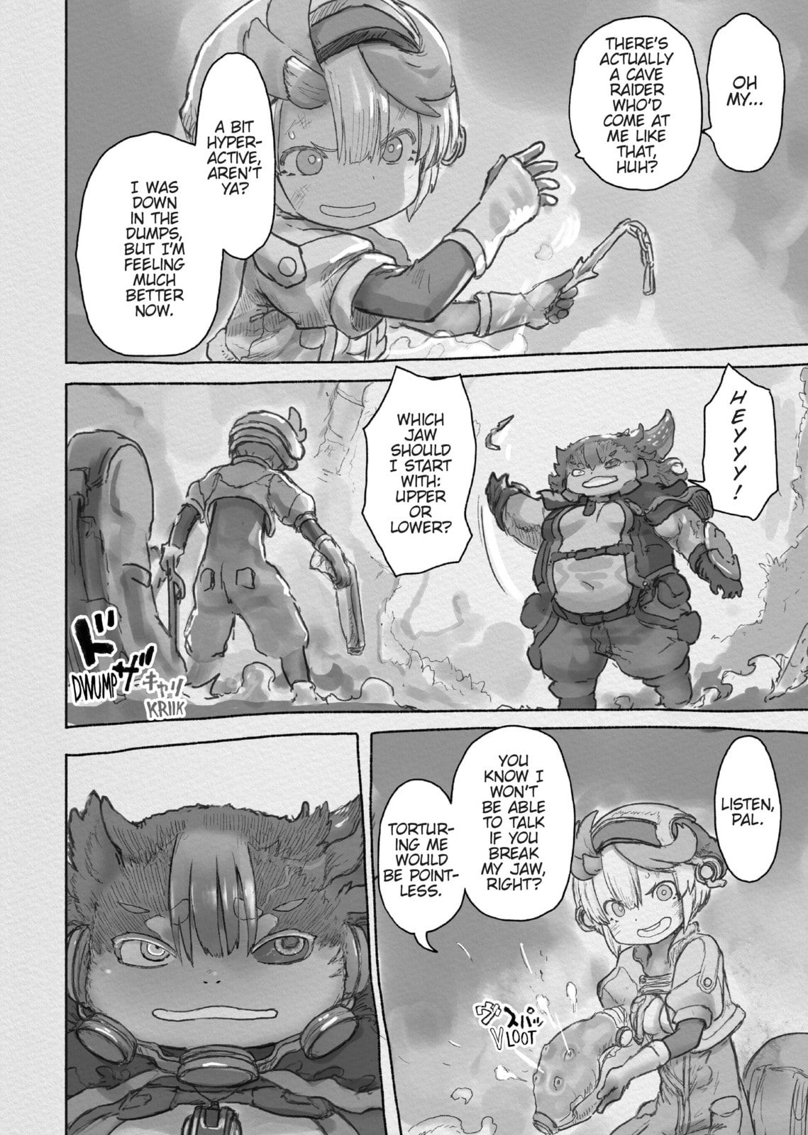 Read Made in Abyss chapter 62.1 image 52 on Lezhin