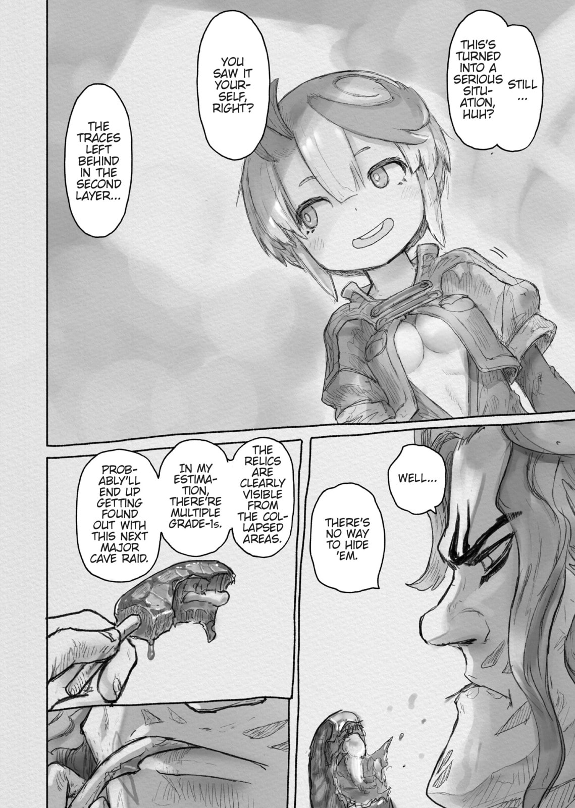 Read Made in Abyss chapter 62.1 image 8 on Lezhin
