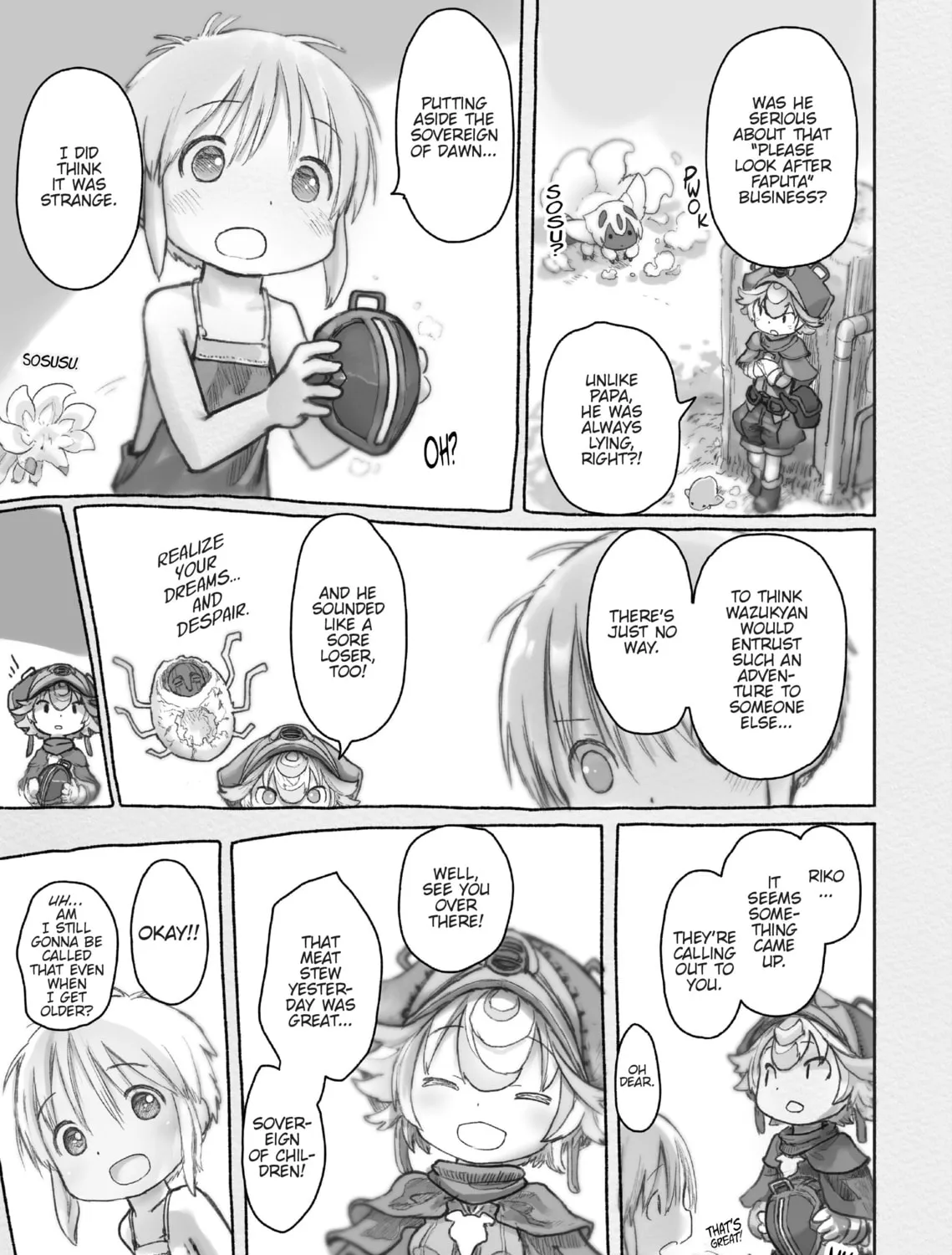 Read Made in Abyss chapter 62 image 12 on Lezhin