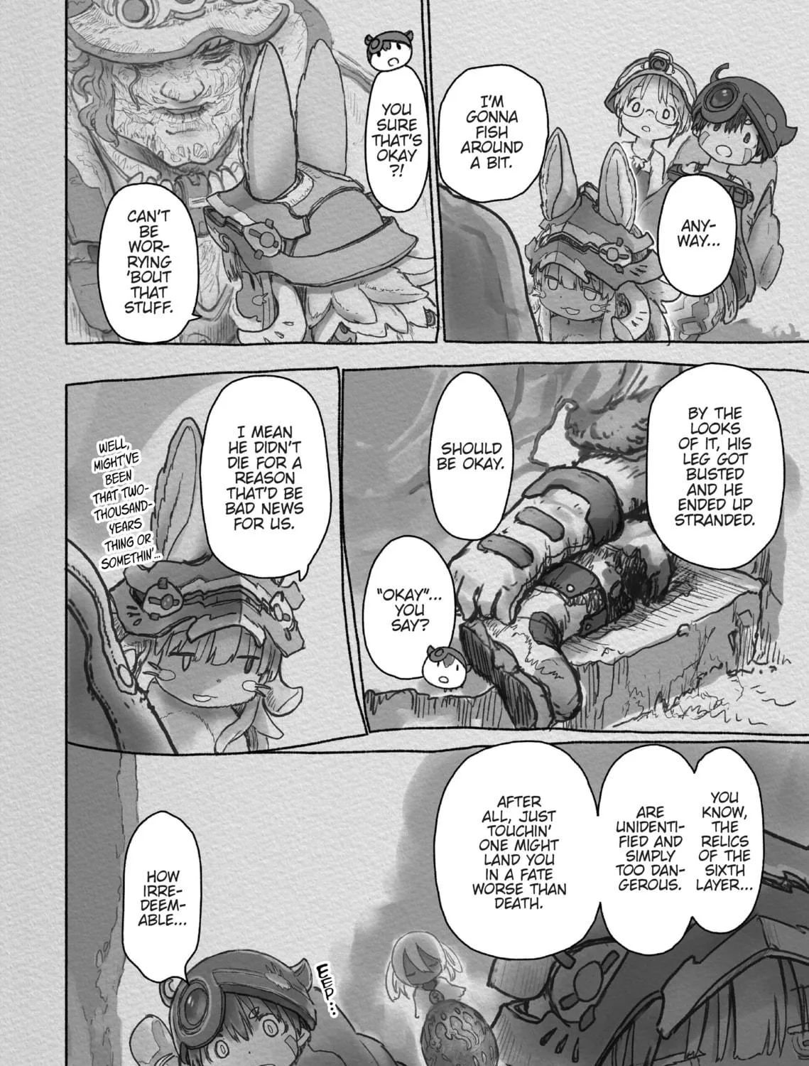 Read Made in Abyss chapter 62 image 38 on Lezhin