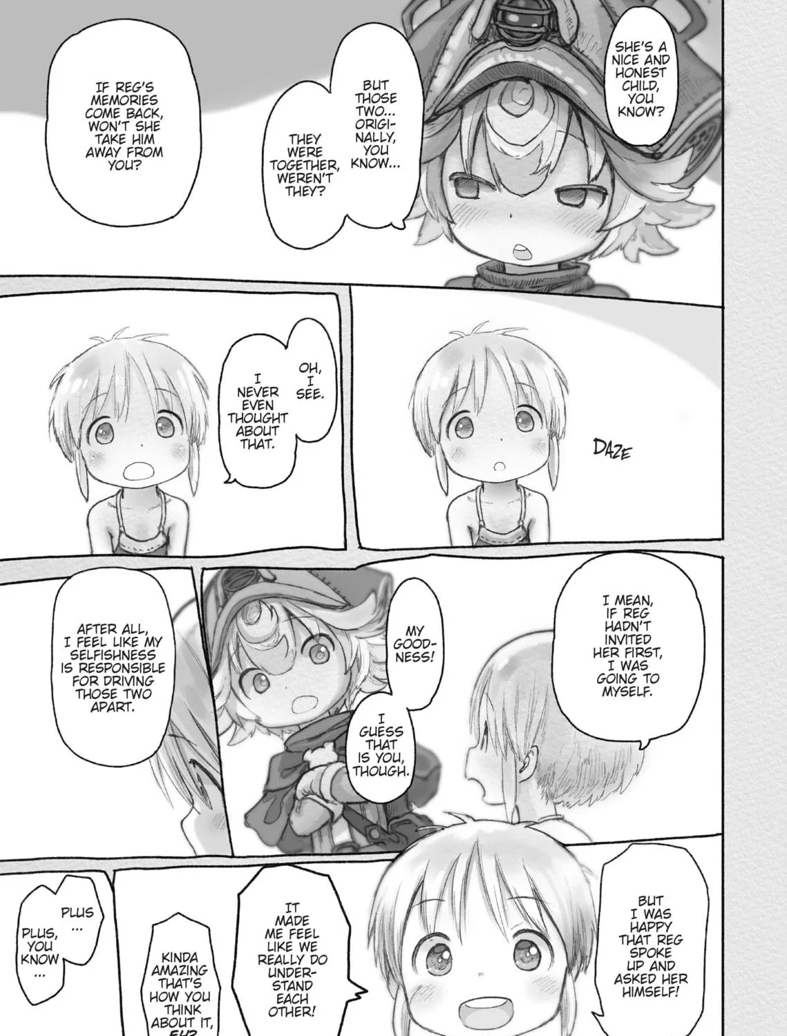 Read Made in Abyss chapter 62 image 8 on Lezhin