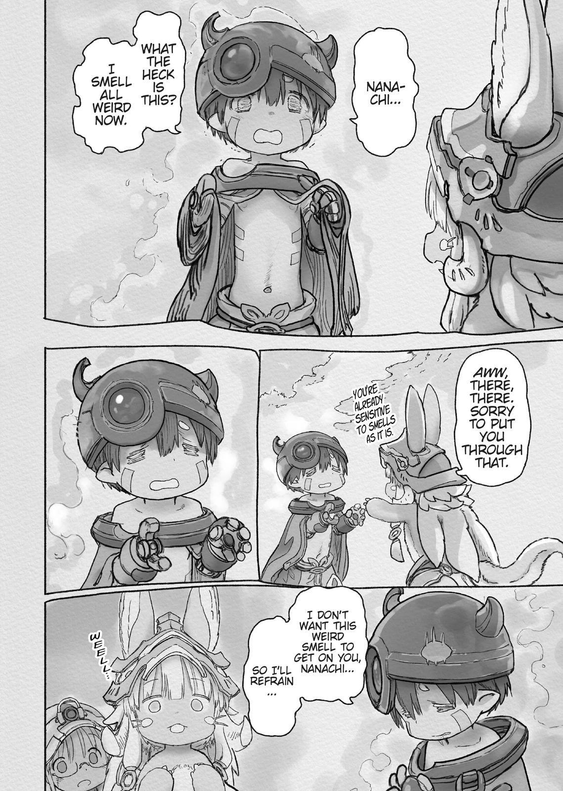 Read Made in Abyss chapter 63 image 12 on Lezhin