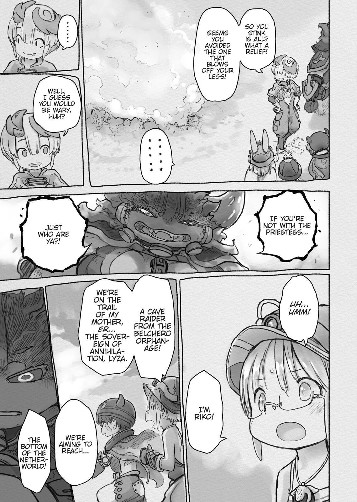 Read Made in Abyss chapter 63 image 19 on Lezhin