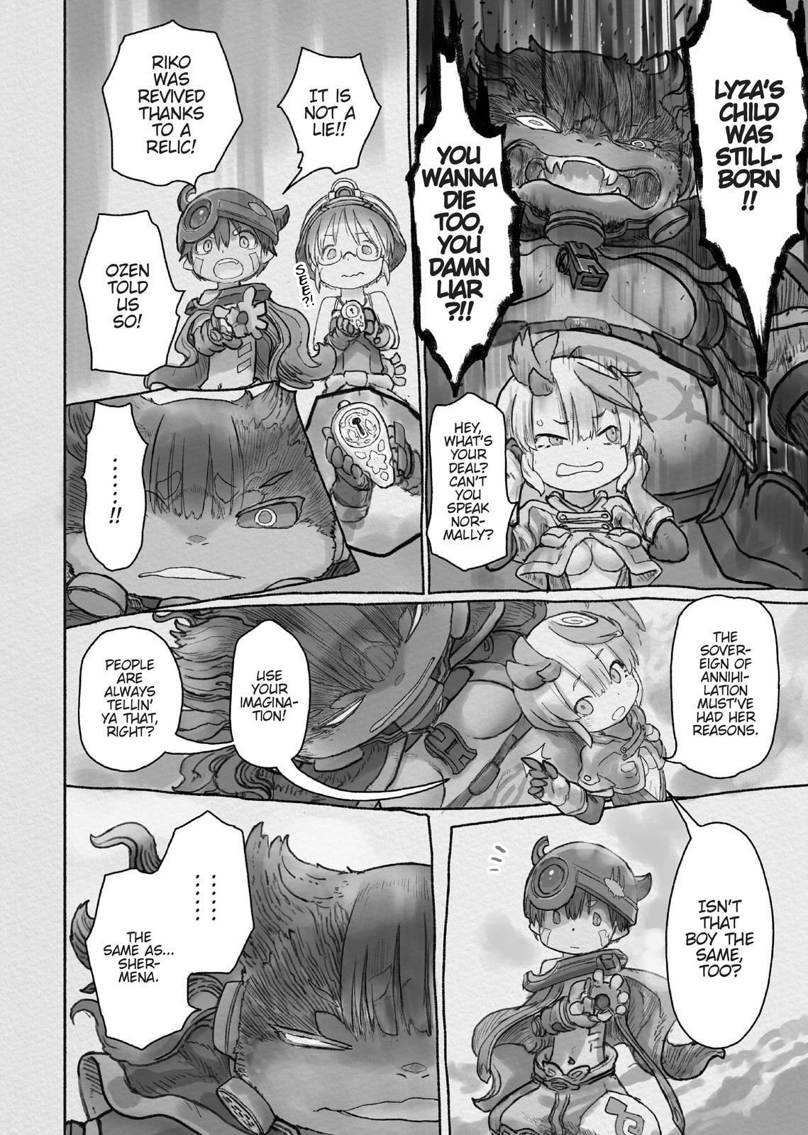 Read Made in Abyss chapter 63 image 20 on Lezhin