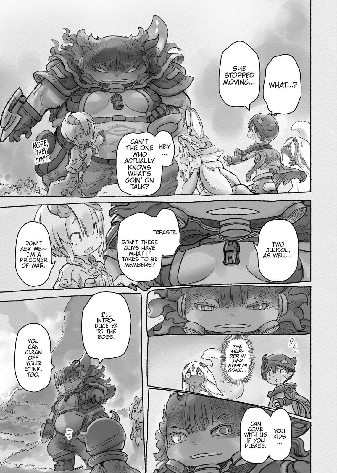 Read Made in Abyss chapter 63 image 21 on Lezhin